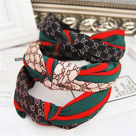 gucci bow for hair|authentic gucci headband for sale.